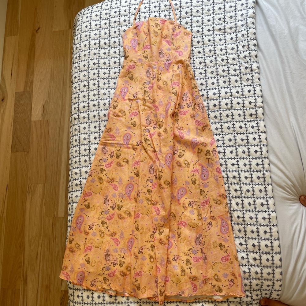 Charlie Holiday Paisley Halter Dress (BRAND NWT)